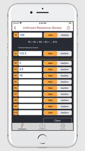 Ohms Law Calc. screenshot 8