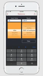 Ohms Law Calc. screenshot 9