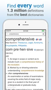 Dictionary and Thesaurus Pro screenshot 1