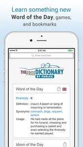 Dictionary and Thesaurus Pro screenshot 4