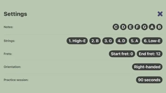 GuitarNotes - Master Fretboard screenshot 5