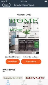 Canadian Home Trends Magazine screenshot 0