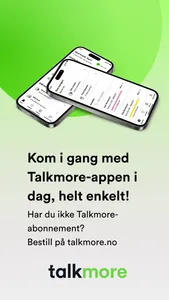 Talkmore appen screenshot 4