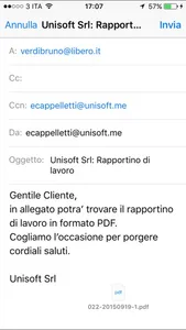 Rapportini screenshot 3