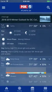 FOX 5 Washington DC: Weather screenshot 3