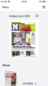 Nieuwsblad Krant screenshot 0