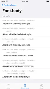 Fonts Browser screenshot 7