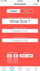 ISO Tolerance screenshot 2