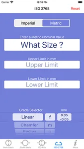 ISO Tolerance screenshot 6