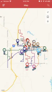 DoubleMap Bus Tracker screenshot 0