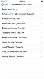 EZ Financial Calculators screenshot 8