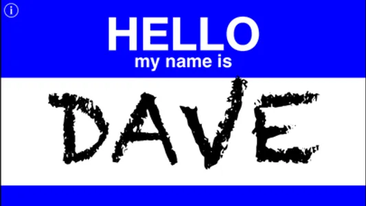 Hello Name Tag screenshot 2