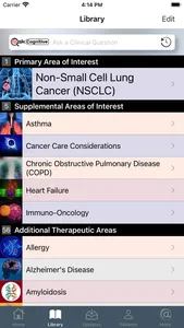 Non-Small Cell Lung Cancer screenshot 1