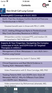 Non-Small Cell Lung Cancer screenshot 2