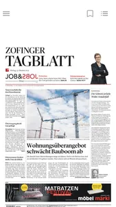 Zofinger Tagblatt - E-Paper screenshot 2