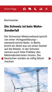 Zofinger Tagblatt - E-Paper screenshot 3