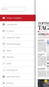 Zofinger Tagblatt - E-Paper screenshot 4