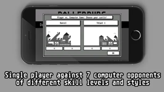 Ballerburg - Atari screenshot 6