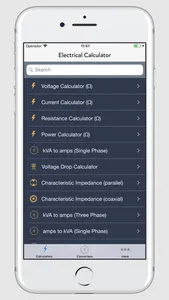 Electrical Calculator screenshot 0