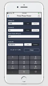 Electrical Calculator screenshot 5