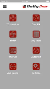 Rally Timer screenshot 3