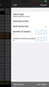 Yatzy Scorecard screenshot 2