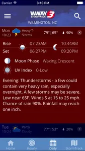 WWAY TV3 StormTrack 3 Weather screenshot 3
