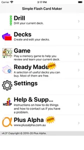 Simple Flash Card Maker screenshot 0