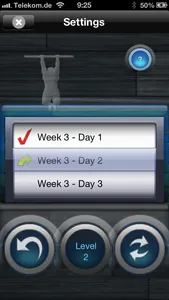 Pullups 20+ Lite screenshot 2