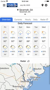 WSAV Weather Now screenshot 2