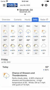 WSAV Weather Now screenshot 5