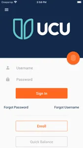 UCU's Mobile Banking screenshot 0