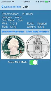 Coin ID/Mint Mark Locator screenshot 3