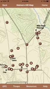 Malvern Hill Battle App screenshot 2