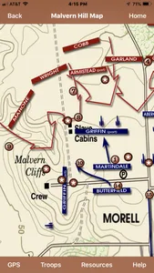 Malvern Hill Battle App screenshot 3