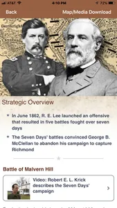 Malvern Hill Battle App screenshot 4