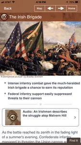 Malvern Hill Battle App screenshot 6