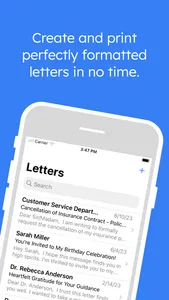 Letters: simply write letters screenshot 0