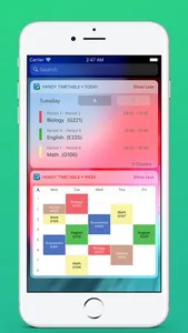 Handy Timetable Pro screenshot 1