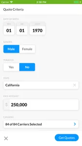 Life Insurance Quotes by IXN screenshot 2