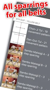 Taekwon-do ITF Patterns screenshot 2