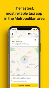 Taksi Helsinki screenshot 2