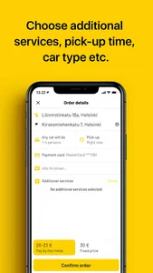 Taksi Helsinki screenshot 4