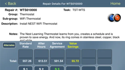 TMS Flat Rate Reader screenshot 2