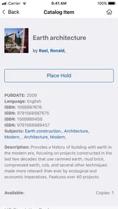ArtCenter Library Mobile screenshot 3