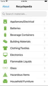 BC Recyclepedia screenshot 1