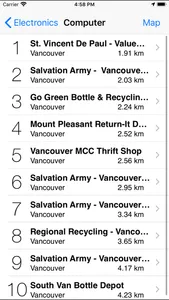 BC Recyclepedia screenshot 3