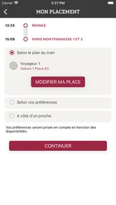 TGV INOUI PRO screenshot 5