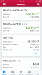 OHecu Mobile Banking screenshot 1