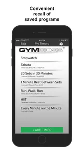 Gymboss Interval Timer screenshot 0